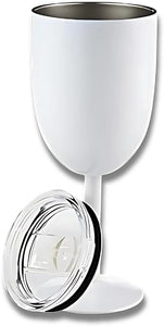 Copa Acero Inoxidable Vino 10oz Resistente, Tipo Yeti