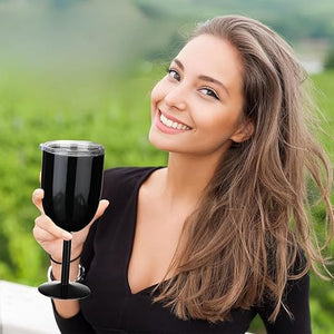 Copa Acero Inoxidable Vino 10oz Resistente, Tipo Yeti