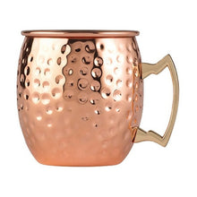Tarro, Taza De Cobre Artesanal Moscow Mule Negro
