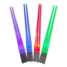 Palillos Chinos Chopsticks De Sushi Luz Led Colores 1 Par