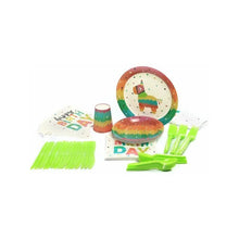 Set De Fiesta Decoración Piñata 16 Personas 114pz Colores