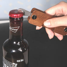 Organizador De 10 Llaves Smart Key De Madera Con Destapador