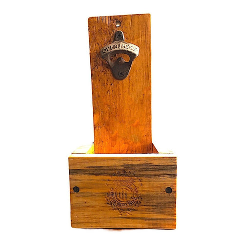 Destapador Pared Vintage Deportivo Artesanal Grabado Láser