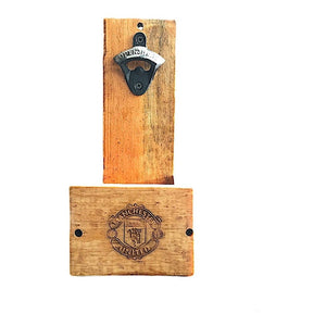 Destapador Pared Vintage Deportivo Artesanal Grabado Láser