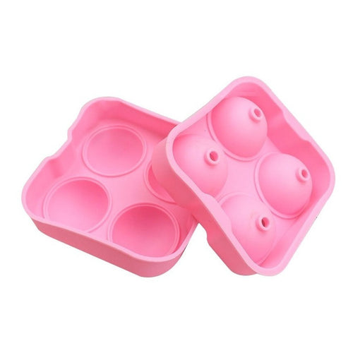 Molde Charola Para Hielo Redondo Bola