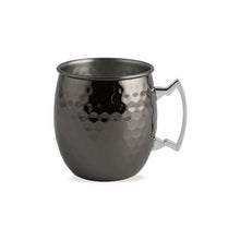 Tarro, Taza De Cobre Artesanal Moscow Mule Negro