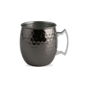 Tarro, Taza De Cobre Artesanal Moscow Mule Negro