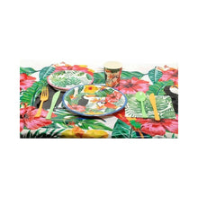 Set De Fiesta Decoración Tropical Tucán  16 Personas 114pz