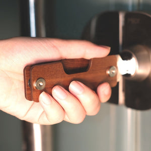 Organizador De 10 Llaves Smart Key De Madera Con Destapador