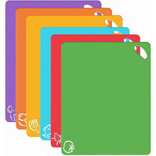 Tablas Para Cortar Picar 38x30 Flexibles 6 Piezas Colores