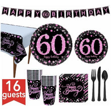 Set De Fiesta Decoración Cumpleaños Temáticas 16 Personas